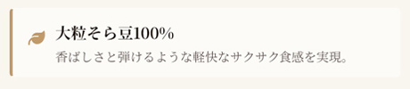 大粒そら豆100%